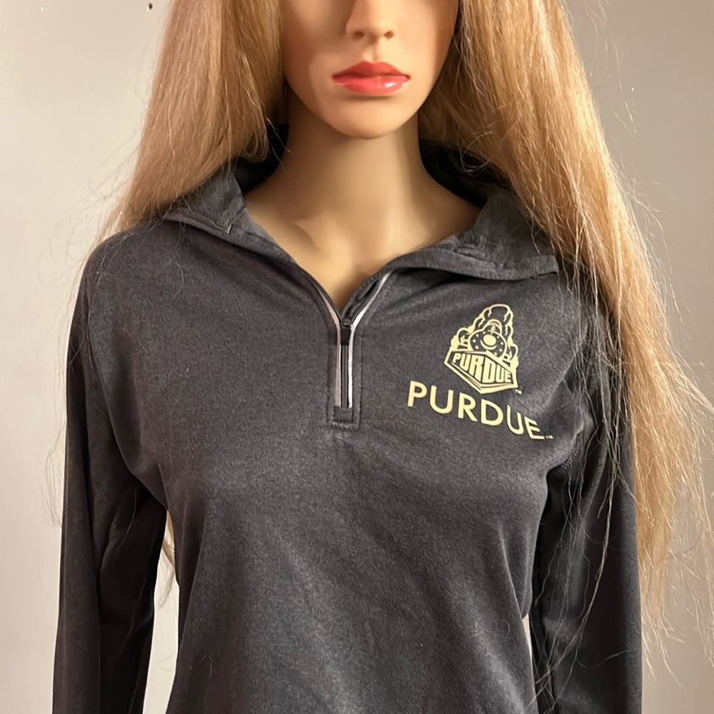 Purdue university 1/4 quarter zipper pull over
